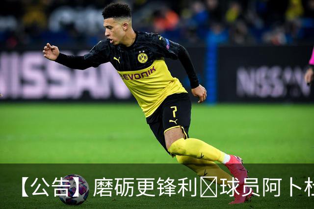 【公告】磨砺更锋利🐺球员阿卜杜瓦哈普租借离队
